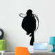 Scuba Diving Silhouette Wall Decal