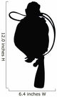 Scuba Diving Silhouette Wall Decal