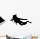 Scuba Diver Diving Wall Decal