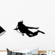 Scuba Diver Diving Wall Decal
