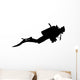 Scuba Diver Diving Wall Decal