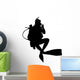 Scuba Diver Photographs Wall Decal