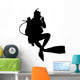 Scuba Diver Photographs Wall Decal