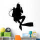 Scuba Diver Photographs Wall Decal