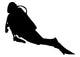 Diving Wall Decal