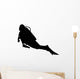 Diving Wall Decal