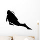 Diving Wall Decal
