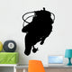 Diving Silhouette Wall Decal