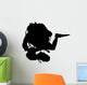 Gathering Samples Scuba Diving Wall Decal