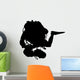 Gathering Samples Scuba Diving Wall Decal