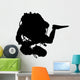 Gathering Samples Scuba Diving Wall Decal