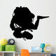 Gathering Samples Scuba Diving Wall Decal