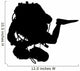 Gathering Samples Scuba Diving Wall Decal