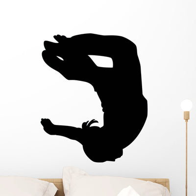 Freestyle Street Dance Wall Decal shown on a wall