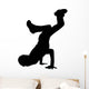 Freestyle Breakdancer Wall Decal