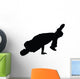 Freestyle Break Dance Silhouette Wall Decal