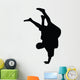 Freestyle Break Dance Silhouette Wall Decal