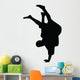 Freestyle Break Dance Silhouette Wall Decal