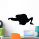 Freestyle Break Dance Silhouette Wall Decal