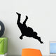 Freestyle Break Dance Silhouette Wall Decal