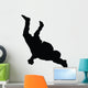 Freestyle Break Dance Silhouette Wall Decal