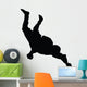 Freestyle Break Dance Silhouette Wall Decal