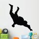 Freestyle Break Dance Silhouette Wall Decal