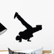 Freestyle Break Dance Silhouette Wall Decal