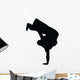Freestyle Break Dance Silhouette Wall Decal