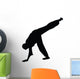 Freestyle Break Dance Silhouette Wall Decal
