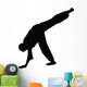 Freestyle Break Dance Silhouette Wall Decal