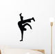 Freestyle Break Dance Silhouette Wall Decal