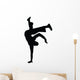 Freestyle Break Dance Silhouette Wall Decal