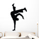 Freestyle Break Dance Silhouette Wall Decal