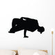 Freestyle Break Dance Silhouette Wall Decal