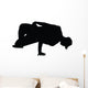 Freestyle Break Dance Silhouette Wall Decal