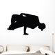 Freestyle Break Dance Silhouette Wall Decal