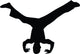Freestyle Break Dance Silhouette Wall Decal