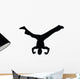 Freestyle Break Dance Silhouette Wall Decal