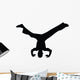 Freestyle Break Dance Silhouette Wall Decal