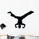 Freestyle Break Dance Silhouette Wall Decal
