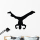 Freestyle Break Dance Silhouette Wall Decal