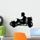 Go Kart Silhouette Wall Decal