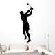 Golfing Silhouette Wall Decal