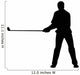 Golfing Silhouette Wall Decal