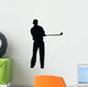 Golfing Silhouette Wall Decal