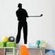 Golfing Silhouette Wall Decal