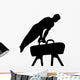 Olympic Male Gymnastic Silhouette Wall Decal