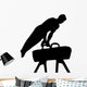 Olympic Male Gymnastic Silhouette Wall Decal