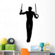 Olympic Male Gymnastic Silhouette Wall Decal
